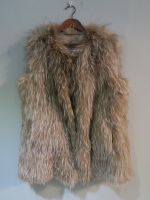 Crystal knitted fox gilet