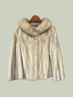 Azurine mink jacket